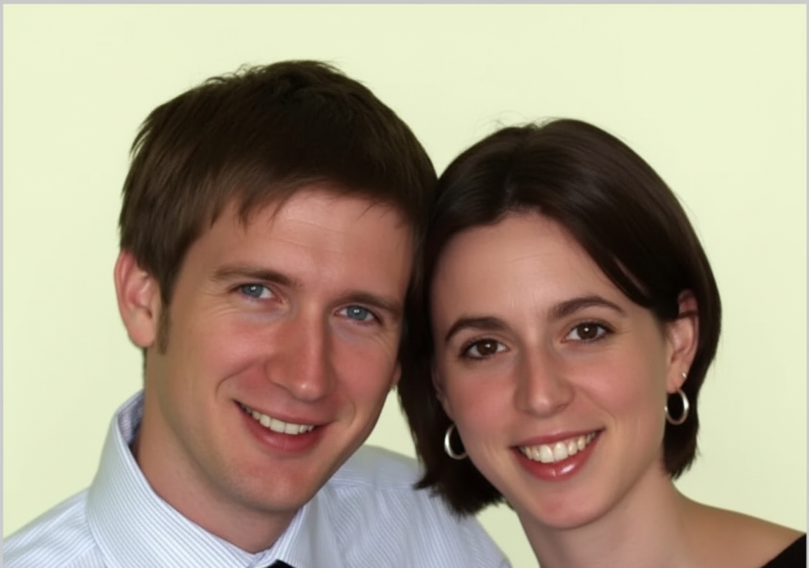 Liz Oyer and her Husband